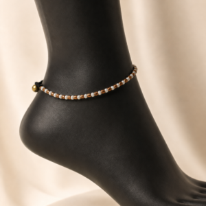 ivory-brass-bead-anklet