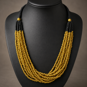 Golden Heritage Multi-Layer Handmade Necklace