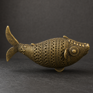 Handcrafted Dhokra Fish Figurine