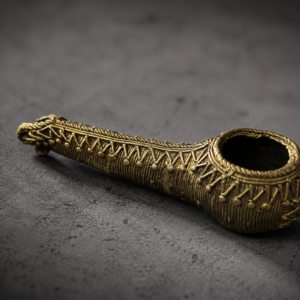 Handcrafted Dhokra Decorative Pipe Accent