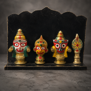 Handcrafted Brass Jagannath Deity Showpiece