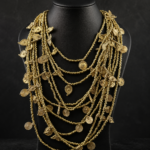 Necklace Multilayer Dhokra (3)