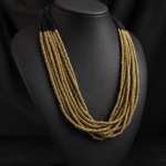 Necklace brass multilayer (9)