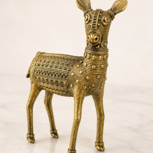 Handcrafted Dhokra Deer Figurine